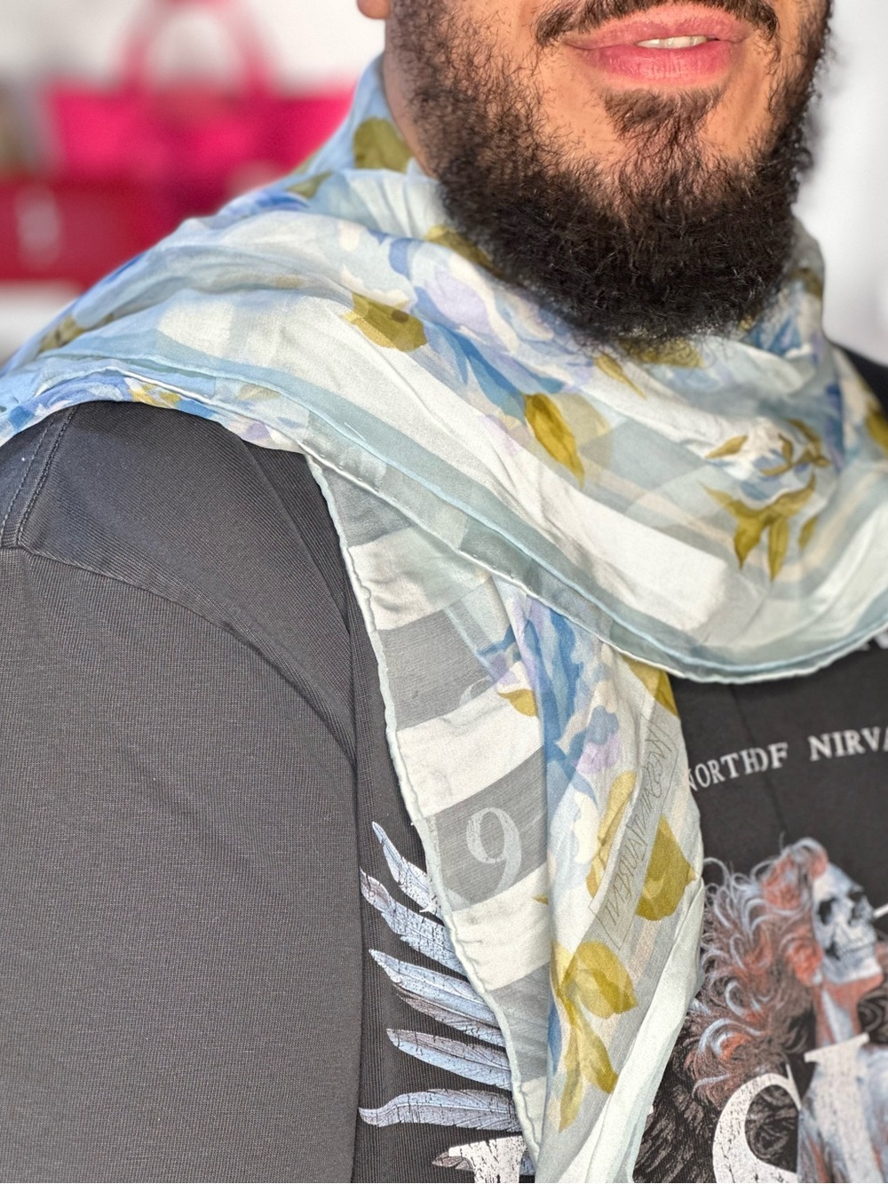 YSL SILK SCARF
